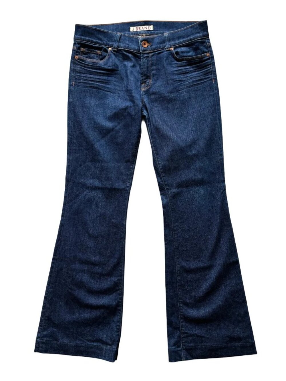 J BRAND Dark Wash Flared Leg Bell Bottom Jeans SZ 31